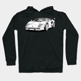 Lamborghini Countach Hoodie